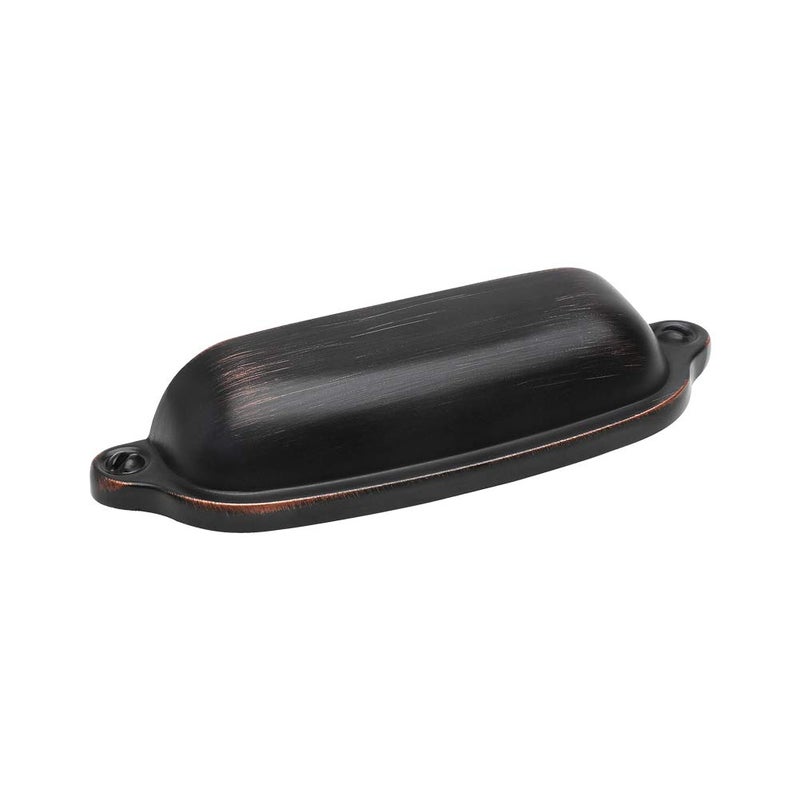 HARPOON Cup Handle Pulls Kitchen Drawer Cabinet Hardware European Style 3 Inch 10 Pack Oil-Rubbed Bronze - Image 1